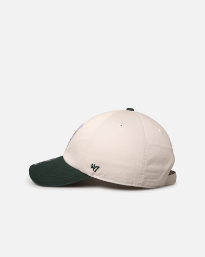 47 Brand Nascar 47 Clean Up Strapback Bone/Dark Green
