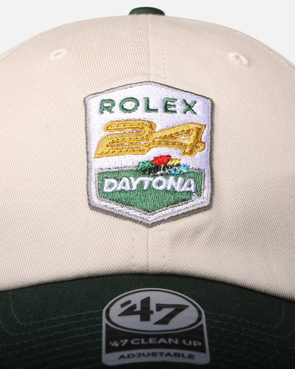 47 Brand Nascar 47 Clean Up Strapback Bone/Dark Green