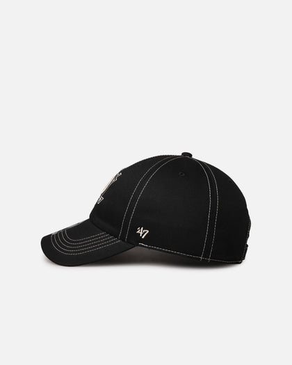 47 Brand Anaheim Ducks 'Contrast Stitch' 47 Clean Up Strapback Black/Bone