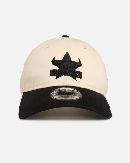 New Era North Queensland Cowboys 'NRL Two Tone' 9TWENTY Strapback Chrome White/Black