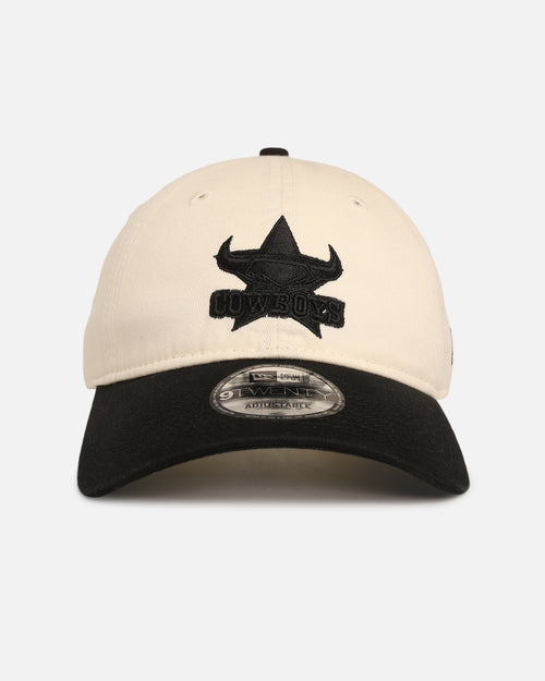 New Era North Queensland Cowboys 'NRL Two Tone' 9TWENTY Strapback Chrome White/Black