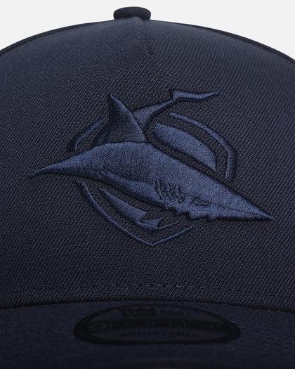New Era Cronulla Sutherland Sharks 'Ocean Blue' 9FORTY A-Frame Snapback Oceanside Blue