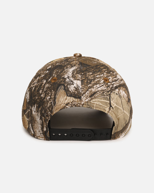New Era Parramatta Eels 'NRL Real Tree' 9FORTY A-Frame Snapback Real Tree Camo