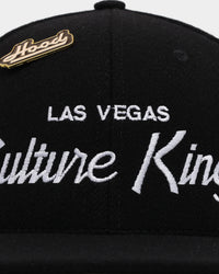 Hood X Culture Kings Las Vegas Collab Original Snapback Black