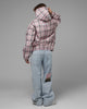 Loiter Racer Work Jacket Pink Plaid