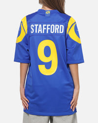 Nike Los Angeles Rams Matthew Stafford #9 Home Game NFL Jersey Royal Blue