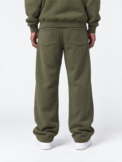 Loiter Hybrid Sweatpants Olive/Pink