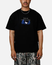 73Studio X Solo Leveling Jin Woo T-Shirt Black