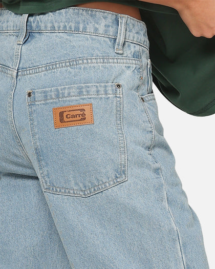 Carre Union Straight Fit Jeans Light Wash Blue