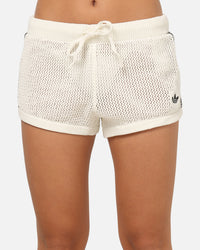 Adidas Women's Crochet Shorts White/Black