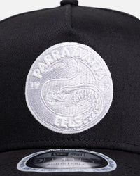 New Era Parramatta Eels 'NRL Glow In The Dark' 9FORTY A-Frame Snapback Black