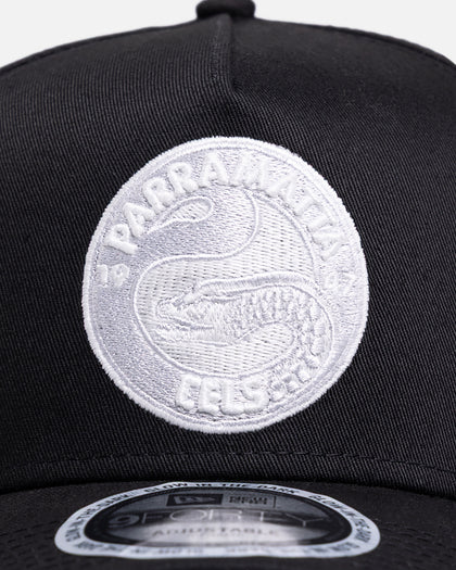 New Era Parramatta Eels 'NRL Glow In The Dark' 9FORTY A-Frame Snapback Black