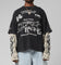 Loiter Performance Layered Long Sleeve T-Shirt Vintage Black