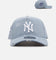 New Era New York Yankees 'Distressed Denim' 9FORTY A-Frame Snapback Light Wash Denim