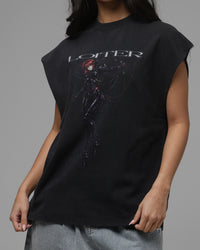 Loiter Spectre Muscle T-Shirt Black