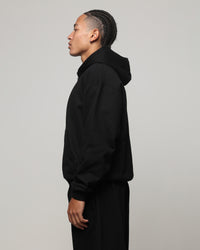 American Thrift Zip Hoodie Black