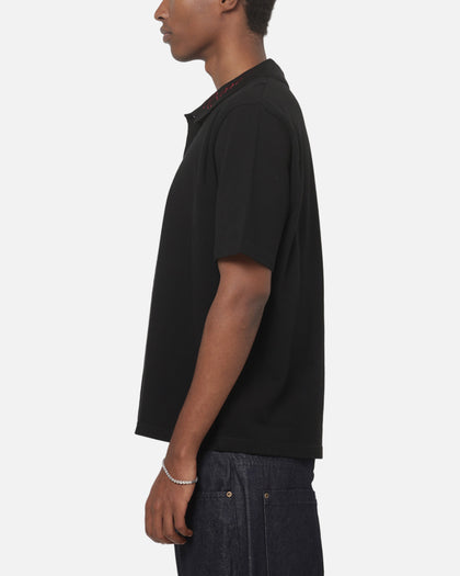 Carre Common Polo Solid Black