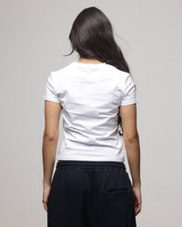American Thrift Women's Shrunken T-Shirt White