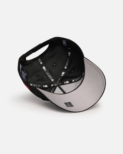 New Era Chicago Bulls 'Retro Arcade' 9FORTY A-Frame Snapback Black