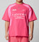 Loiter Subcultural Panel T-Shirt Pink