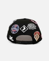 New Era Chicago White Sox 'All Over Embroidery' 9FORTY A-Frame Snapback Black