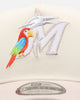 New Era Florida Marlins 'Tropical' 9FORTY A-Frame Snapback Chrome