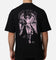 Saint Morta Lucian Mock Neck T-Shirt Black/Pink