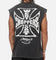 West Coast Choppers Raid Muscle T-Shirt Black