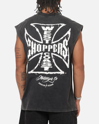 West Coast Choppers Raid Muscle T-Shirt Black
