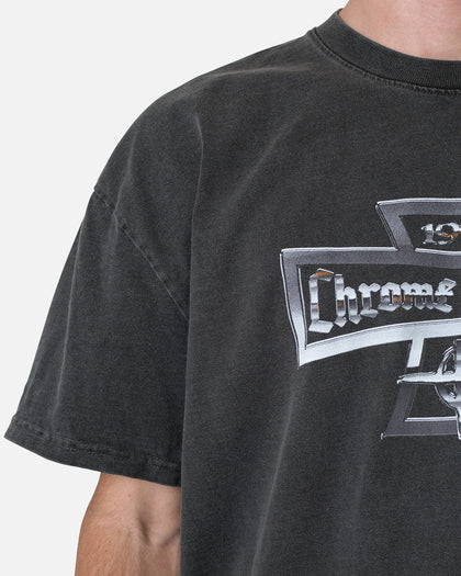 MNML Chrome Knights T-Shirt Washed Black