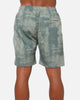 Saint Morta Solis Textured Shorts Petrol Green