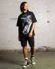 Saint Morta Snake Eyes Boxy T-Shirt Black