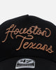 47 Brand Houston Texans 'Round Em Up' '47 Offside Strapback Black