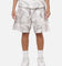 Mitchell & Ness Los Angeles Lakers Snow Camo Authentic Mesh Shorts White