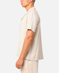XXIII Nicholas Button Up Shirt Sand/Black