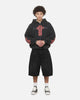 Saint Morta Saints Marked Zip Hoodie Washed Black