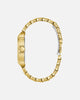 Guess Mainline Nile Textured Bracelet Watch Gold
