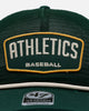 47 Brand Oakland Athletics 'Mesh' Hitch Trucker Snapback Green