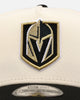 New Era Vegas Golden Knights 'Team Color Visor' 9FORTY A-Frame Snapback Chrome/Official Team Color