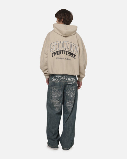 XXIII Studio Hoodie Stone/Black