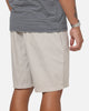 S Double Timeless Poplin Volley Beach Shorts Stone