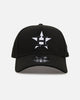 New Era Houston Astros 'Easy Black and White' 9FORTY A-Frame Snapback Black/White