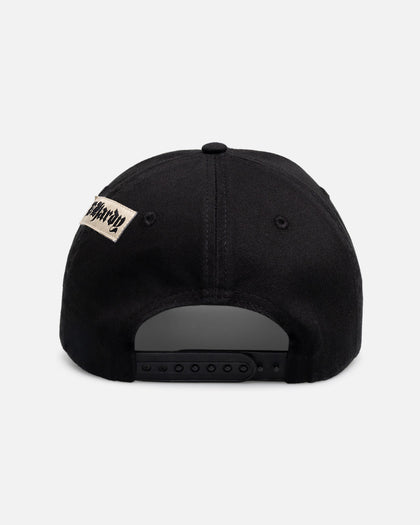 Ed Hardy Flash Trucker Snapback Washed Black