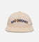 Felt Bad Dreams Garage 6 Panel Snapback Hat Natural
