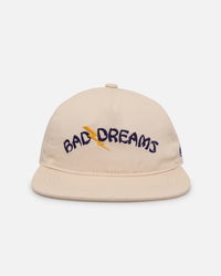 Felt Bad Dreams Garage 6 Panel Snapback Hat Natural