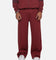 Carre Varsity Track Pants Burgundy