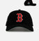 New Era Boston Red Sox 'Black Cord' 9FORTY A-Frame Corduroy Snapback Black
