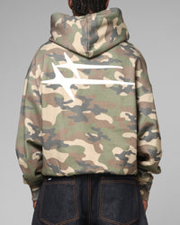 Loiter Hybrid Premium Hoodie Camo