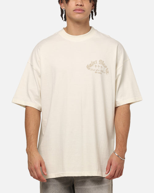 Saint Morta Scorpion Boxy T-Shirt Off White