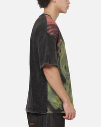 Criminal Damage Blanka T-Shirt Washed Black